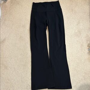 lululemon athletica Black Boot Cut Flare Pants